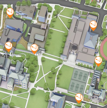 smoking on campus map icon